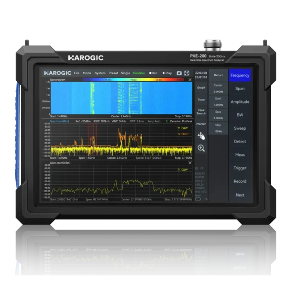 PXE-200 20 GHz Real-Time Spectrum Analyzer for RF Signal Analysis