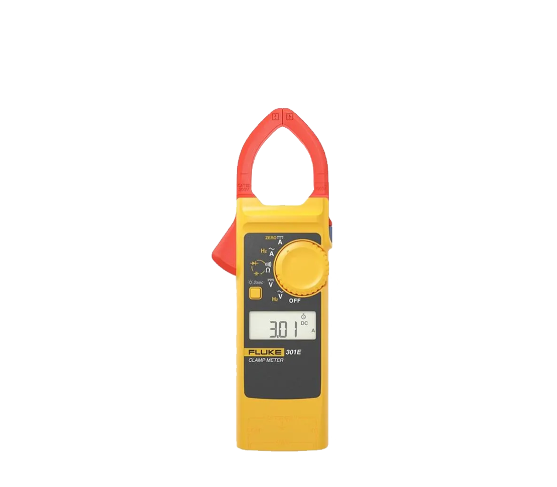 1 Fluke 301E Series AC/DC Clamp Meter - Image 1