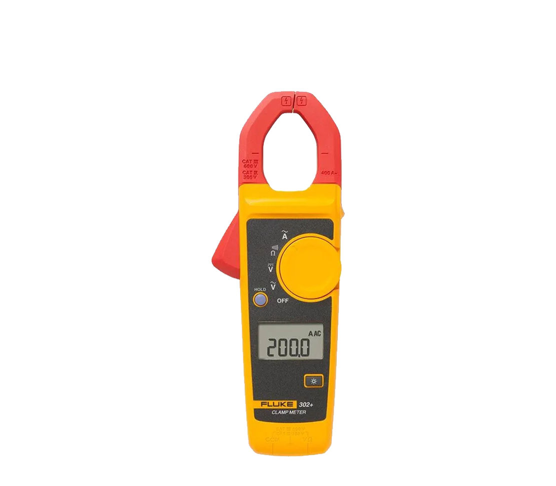 1 Fluke 302+ CAT III Digital Clamp Meter - Image 1