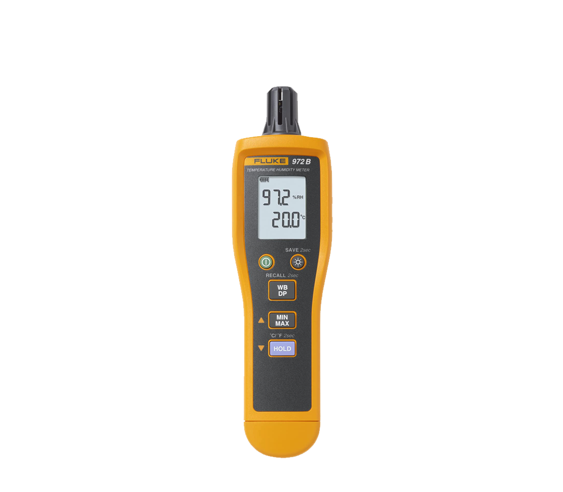 1 Fluke 972B Digital Temperature Humidity Meter + 972ES External Sensor - Image 1