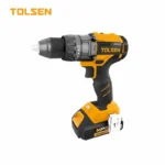 Tolsen 20V brushless cordless hammer drill driver 58Nm 13mm with dual batteries and charger Instrocart Bangalore