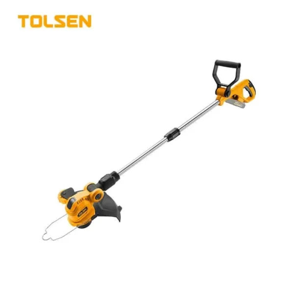 Tolsen cordless string trimmer 20V lithium garden grass cutter 300mm