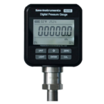 HS108 digital pressure gauge high accuracy industrial pressure meter LCD display black model