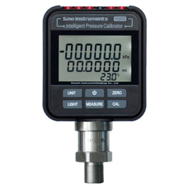 HS602 intelligent pressure calibrator digital high accuracy pressure calibration device with LCD display