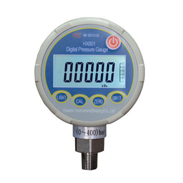 HX601 digital pressure gauge high accuracy industrial pressure meter with LCD display